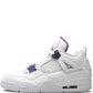 Air Jordan 4 Retro "Metallic Pack - Purple"