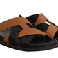 Hermes Kazimir Sandal "Natural / Black"