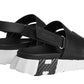 Hermes Electric sandal "Black"