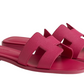 Hermes Oran Sandal "Rose Bougainvillier"