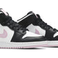 Air Jordan 1 Mid GS 'White Light Arctic Pink'