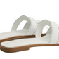Hermes Oran Sandal "White"