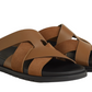 Hermes Kazimir Sandal "Smoky Brown"