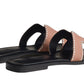 HERMES Oran Sandal "Rose Perle"