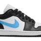 Air Jordan 1 Low 'Black University Blue'