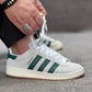 Adidas Campus 00s Crystal White Dark Green