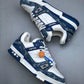 Louis Vuitton Blue White Trainer