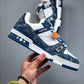 Louis Vuitton Blue White Trainer