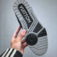 Louis Vuitton Trainer Black Grey Denim Monogram