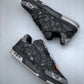 Louis Vuitton Trainer Black Grey Denim Monogram