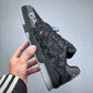 Louis Vuitton Trainer Black Grey Denim Monogram