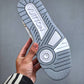 Louis Vuitton Trainer White Denim Embroidered