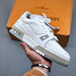 Louis Vuitton Trainer #54 Signature White Grey