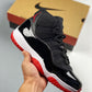 Nike Air Jordan 11 Bred 2019 Black White Varsity Red