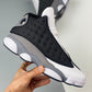 Nike Air Jordan 13 Black Flint Black University Red Flint Grey White