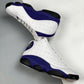 Nike Air Jordan 13 Lakers White Black Court Purple University Gold