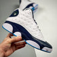 Nike Air Jordan 13 White Obsidian Dark Powder Blue