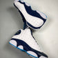 Nike Air Jordan 13 White Obsidian Dark Powder Blue