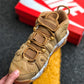Nike Air More Uptempo PRM Wheat Flax Gum Light Brown
