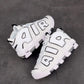 Nike Air More Uptempo White Black