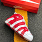 Nike Air More Uptempo White Red