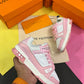 Louis Vuitton Trainer White Rose
