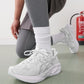 ASICS Novablast 5 White Piedmont Grey