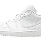 Air Jordan 1 Low "Triple White" sneakers