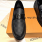 Louis Vuitton Black Grey Men's Loafers